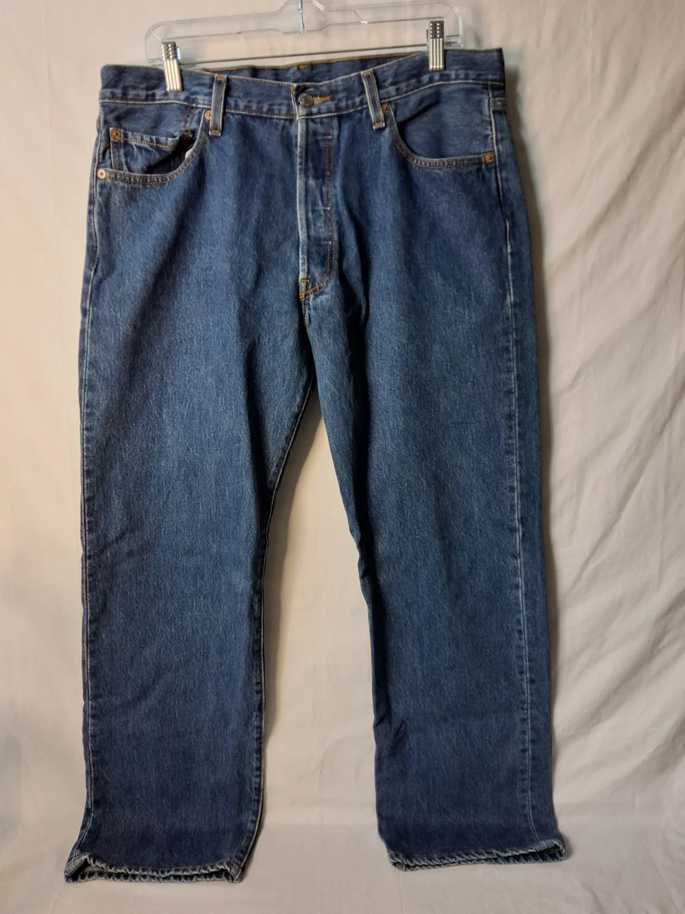 Levi's Relaxed Fit 501 Jeans in Blue Denim‎
